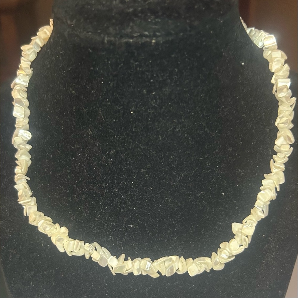 Elegant Quartz Beaded Necklace (per rock identifier)